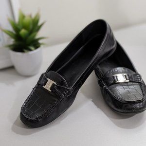 Ralph Lauren Black Flats